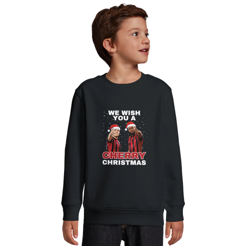 Kids - Cherry Christmas - Bournemouth Christmas Jumper