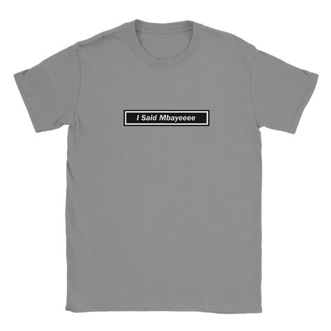 I Said Mbaye - Aston Villa Ibrahim Mbaye T-Shirt