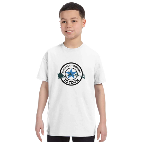Kids - Santa Claus is Coming to Toon - Newcastle Christmas T-Shirt