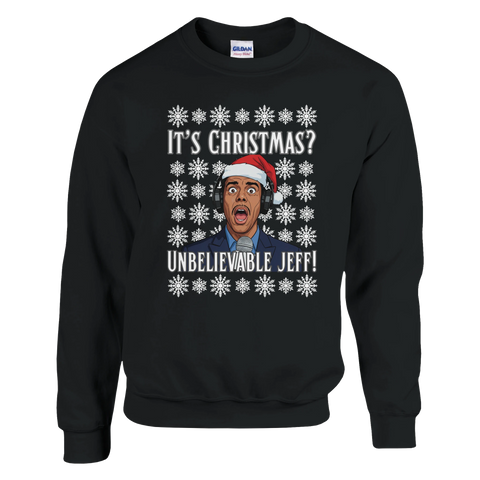 Unbelievable Jeff! Chris Kamara Christmas Jumper