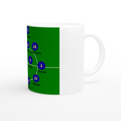 Chelsea 2016-17 Title Winning Starting Eleven Mug