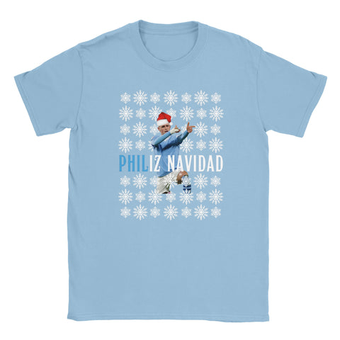 Philiz Navidad - Phil Foden Man City Christmas T-Shirt