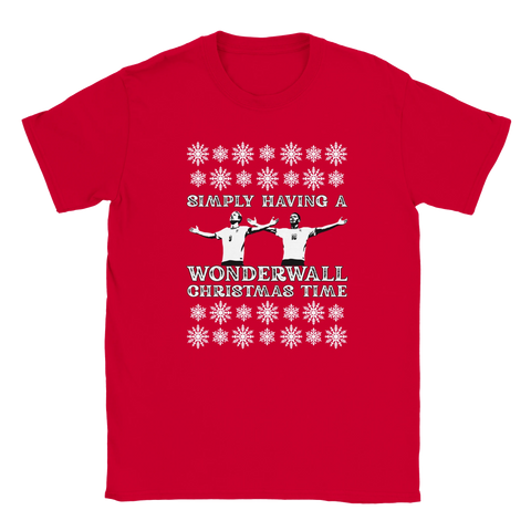 Wonderwall Christmas Time - England Christmas T-Shirt