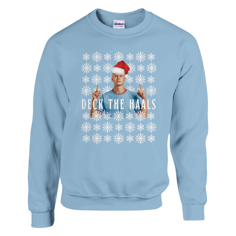 Deck the Haals - Man City Erling Haaland Christmas Jumper