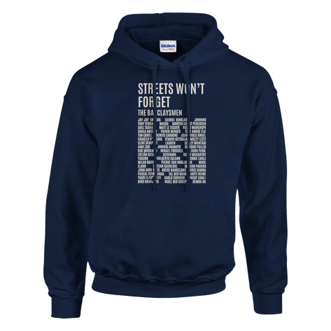 Streets Wont Forget - The Barclaysmen Hoodie