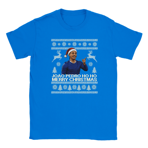 Joao Pedro Ho Ho - Chelsea Christmas T-Shirt