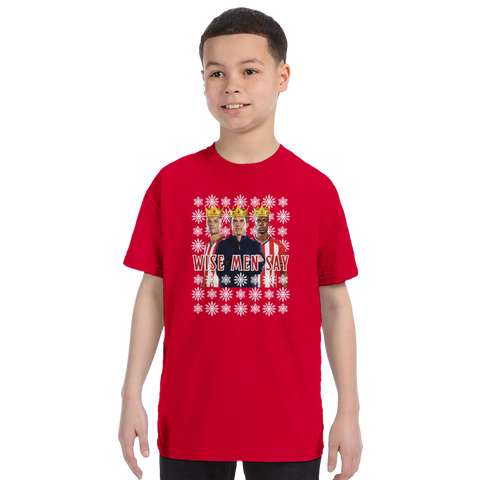 Kids - Wise Men Say - Sunderland Christmas T-Shirt