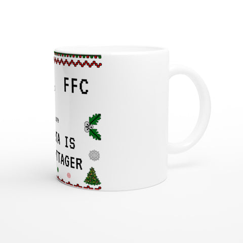Fulham Christmas Festive Mug