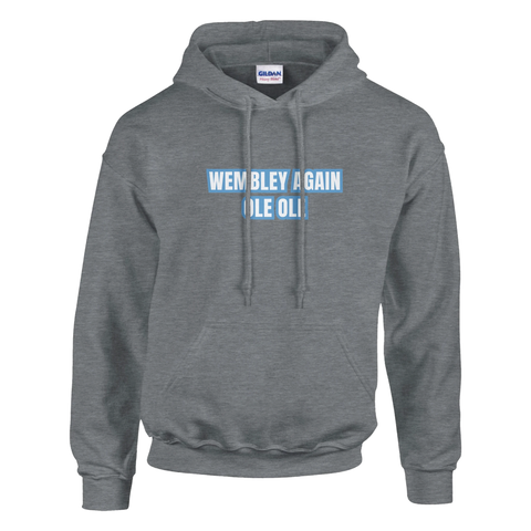 Wembley Again Ole Ole - Manchester City Hoodie