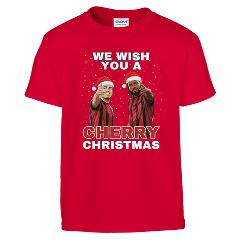 Kids - Cherry Christmas - Bournemouth Christmas T-Shirt