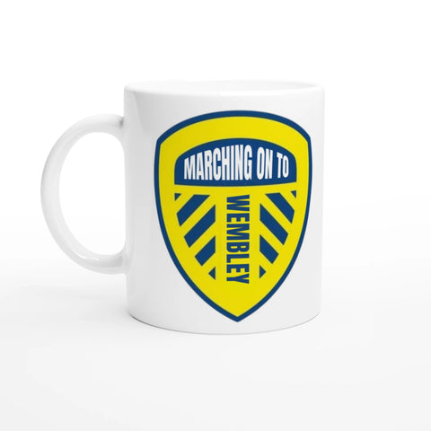 Marching on to Wembley - Leeds United Mug