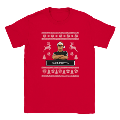 I Said Gravyyyy - Sam Allardyce Christmas T-Shirt – Red product image