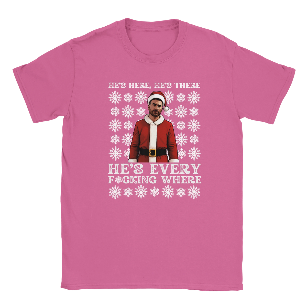 He's Here, He's There - Roy Kent Christmas T-Shirt – Azalea product image