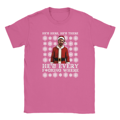 He's Here, He's There - Roy Kent Christmas T-Shirt – Azalea product image