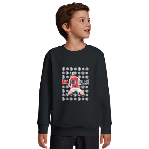 Kids: Dec The Halls! Declan Rice Kids Christmas Jumper
