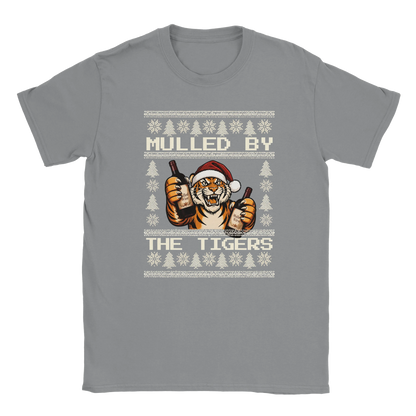Mulled By The Tigers - Hull City Christmas T-Shirt – Rs Sport Grey product image
