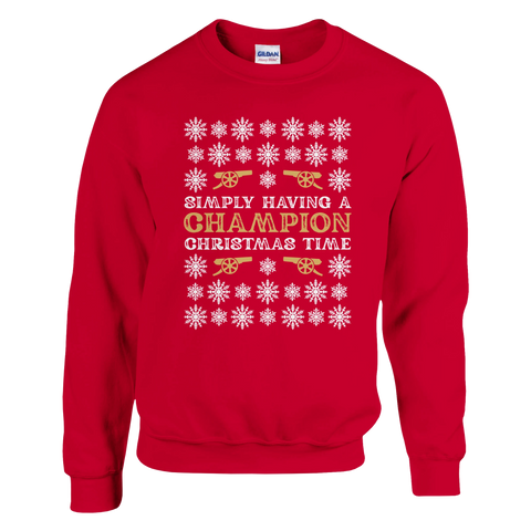Champion Christmas Time - Arsenal Christmas Jumper