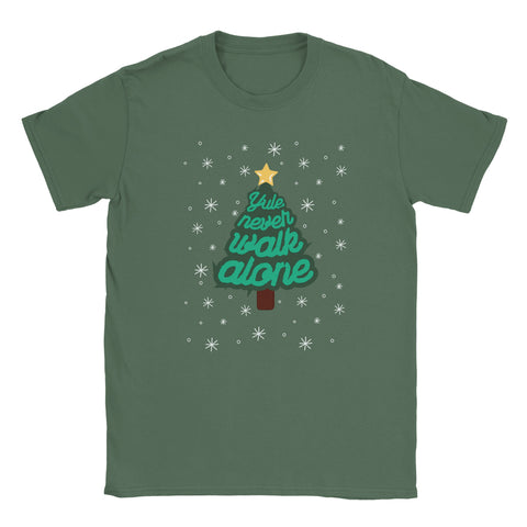 Yule Never Walk Alone - Liverpool Christmas T-Shirt