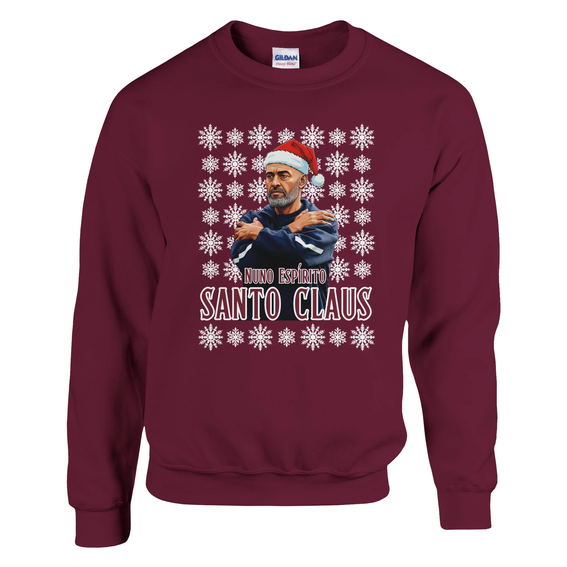 Nuno Espírito Santo Claus West Ham United Christmas Jumper