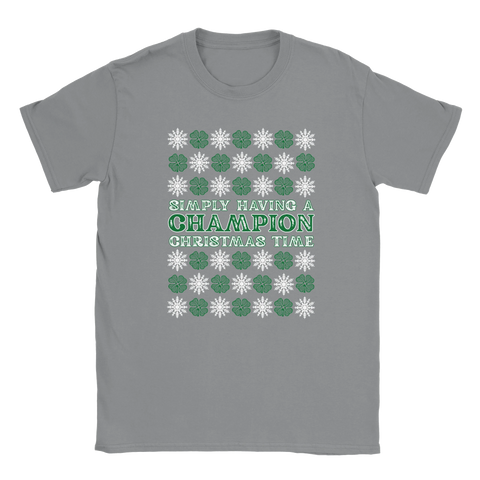 Celtic Christmas T-Shirt - Champion Christmas Time