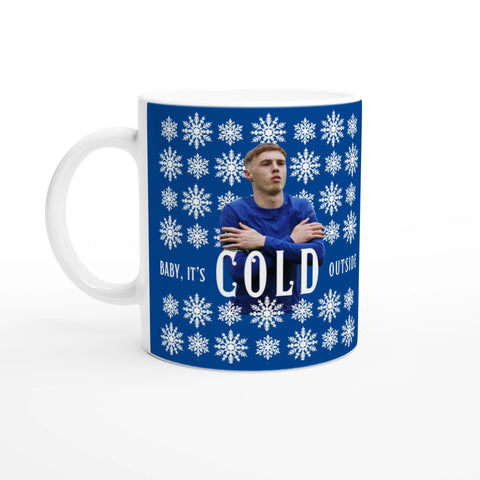 Baby It's Cold Outside - Cole Palmer Chelsea Christmas Mug