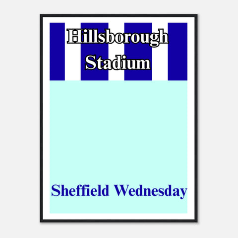 Sheffield Wednesday Monopoly Themed Print