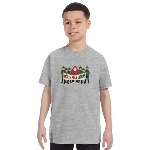 Kids - Santa's North Pole Ultras Christmas T-Shirt