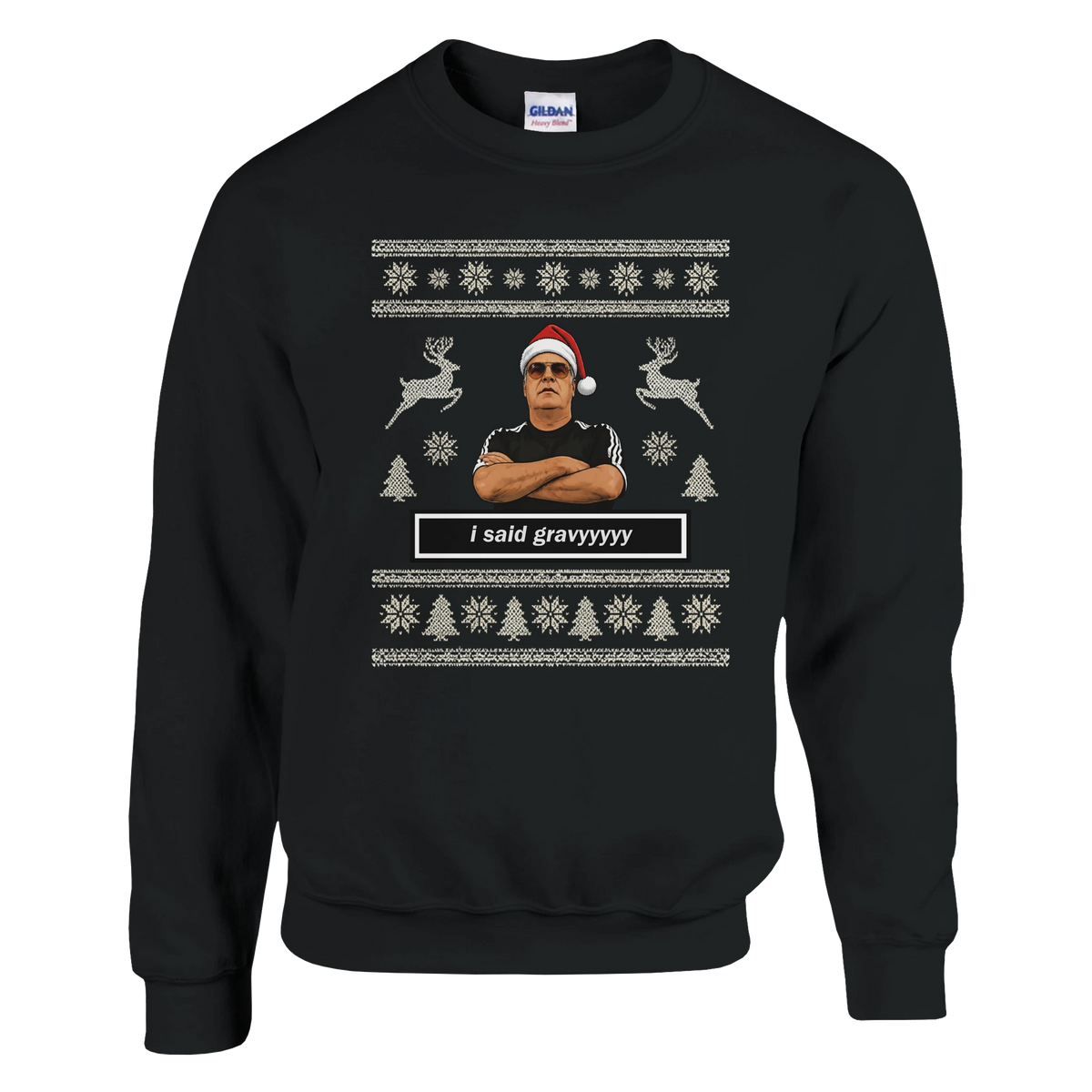 I Said Gravyyyy - Sam Allardyce Christmas Jumper – Black product image
