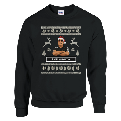 I Said Gravyyyy - Sam Allardyce Christmas Jumper – Black product image
