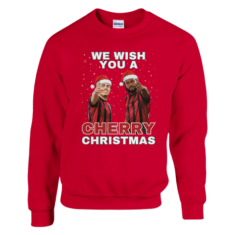 We Wish You a Cherry Christmas - Bournemouth Christmas Jumper