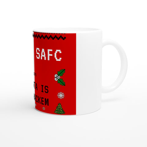 Sunderland Christmas Festive Mug