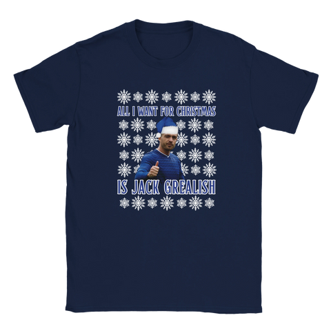 All I Want for Christmas is Jack Grealish Christmas T-Shirt